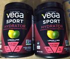Lot of 2 Vega sport hydrator electrolytes lemon lime Powder 142g exp 2023