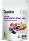 Acai Powder Smoothie Mix for Maqui Berry Acai Bowls, Gluten Free, Vegan & Low Ca